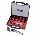 Mayhew Tools MY66004 Hollow Punch Set, Metric, 16-piece-