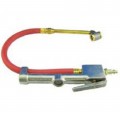 Milton 08-A1-506 Dual-Head Large Bore Inflator Gauge, 10 to 120 psi, 15' hose-