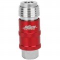 Milton 1750 Safety Exhaust Coupler, ¼" Female, 5-in-1-