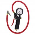 Milton 573A Analog Inflator Gauge, 0 to 160 psi, 36" hose-