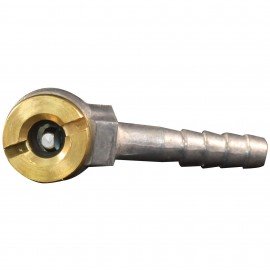 Milton 695 Air Chuck, ¼" ID hose barb, closed type-