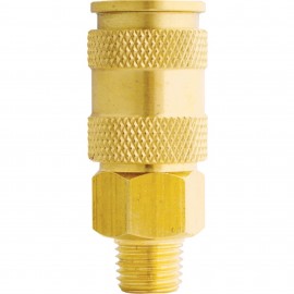 Milton 765 Coupler, ¼" MNPT, V-Style High Flow-