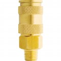 Milton 765 Coupler, ¼" MNPT, V-Style High Flow-