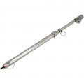 Milton MIS-986 Tire Pressure Gauge, 10 to 160 psi, straight foot dual head chuck-