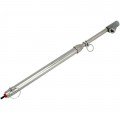 Milton MIS-986 Tire Pressure Gauge, 10 to 160 psi, straight foot dual head chuck-