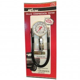 Milton S-1251 Compression Tester, 0 to 300 psi, with 14 mm long reach adapter-