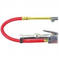 Milton S-516 Inflation Gage, 1 to 160 psi, 15" hose, straight foot for inner duals-