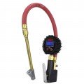 Milton S-531 Digital Inflator Gauge, 0 to 255 psi, Dual Head/Straight Foot-