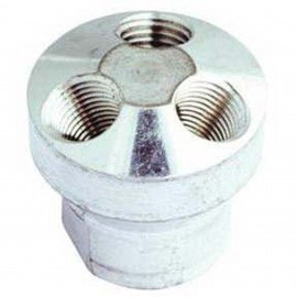 Milton S-685-8 Air Manifold, ½" inlet, three ¼" outlets-
