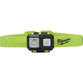 Milwaukee 2004HZL Spot/Flood Headlamp, Intrinsically Safe, 310 lm-