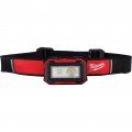 Milwaukee 2012R Magnetic Headlamp and Task Light, 450 lm, rechargeable-