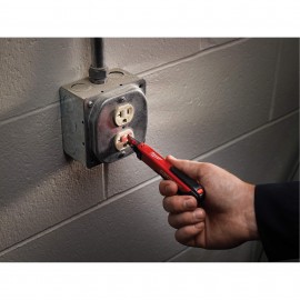 Milwaukee 2202-20 Non-Contact Voltage Detector, 50 to 1000 V, with LED Work Light-