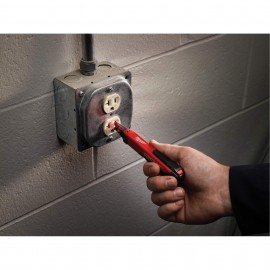 Milwaukee 2202-20 Non-Contact Voltage Detector, 50 to 1000 V, with LED Work Light-