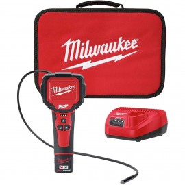 Milwaukee 2313-21 M12 M-SPECTOR 360 Inspection Camera Kit, 3' cable, 9 mm head-
