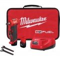 Milwaukee 2485-22 Right Angle Die Grinder Kit, 12 V, ¼"-