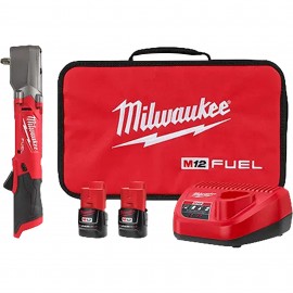 Milwaukee 2564-22 Right Angle Impact Wrench Kit, 3/8", friction ring-