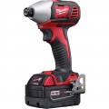 Milwaukee 2657-22 Impact Driver Kit, 18 V, ¼"-