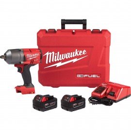 Milwaukee 2767-22R Impact Wrench Kit, ½", with friction ring-