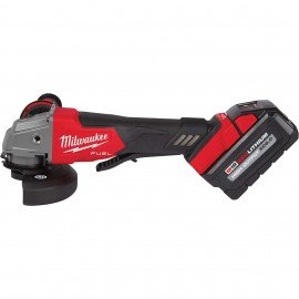 Milwaukee 2880-22 Grinder Kit, 4-1/2" to 5", no-lock paddle switch-
