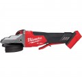 Milwaukee 2887-20 Flathead Braking Grinder, 5", with lock-on slide switch-