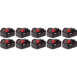 Milwaukee 48-11-1851 M18 Battery, 18 V, 5 Ah-