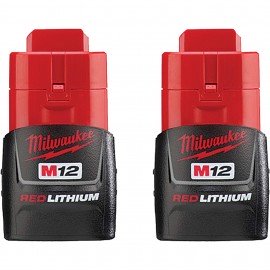 Milwaukee 48-11-2411 M12 Batteries, 1.5 Ah-