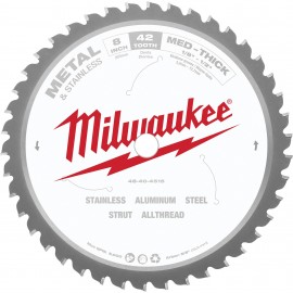 Milwaukee 48-40-4515 Circular Saw Blade, 8", 42 teeth-