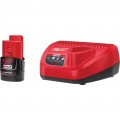 Milwaukee 48-59-2420 Starter Kit, 12 V, 1 battery-