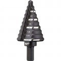 Milwaukee 48-89-9205 Step Drill Bit, 1/4" to 1-3/8", high speed steel-