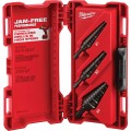 Milwaukee 48-89-9221 Step Drill Bit Set, 3-piece, high speed steel-