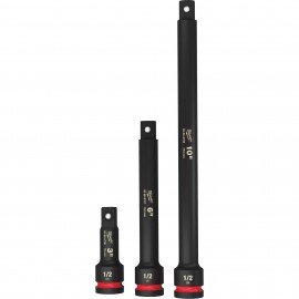 Milwaukee 49-66-6715 Impact Duty™ Extension Set, 1/2" drive, 3-piece-