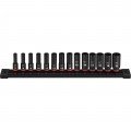 Milwaukee 49-66-7008 Impact Duty™ Socket Set, 3/8" drive, 14-piece-