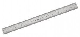 Mitutoyo 182-126 Wide Rigid Steel Rule, 12" x 300 mm-