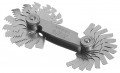 Mitutoyo 188-101 Pitch Gage, Whitworth Screw 55&amp;deg;, 4-42 TPI, 30 Leaves-