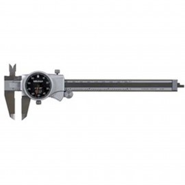 Mitutoyo 505-675-56 Dial Caliper, 0 to 6", black face-