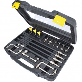 Mityvac MVA565 Fuel Injection Cleaner Adapter Kit for Mityvac Fuel Injection Cleaner, 16-piece-