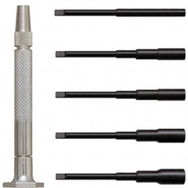 Moody Tools 55-0142 Nut Driver Set, 6-Piece, 5/64" to 5/32", interchangeable-
