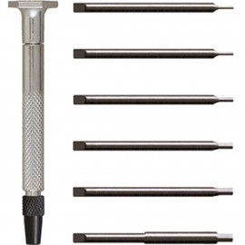 Moody Tools 55-0158 Metric Hex Driver Set, 7-Piece, interchangeable-