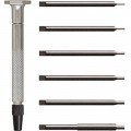 Moody Tools 55-0158 Metric Hex Driver Set, 7-Piece, interchangeable-