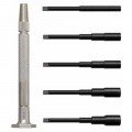 Moody Tools 58-0142 Nut Driver Set, 6-piece, interchangeable-