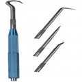 Moody Tools 58-0224 Pick Scriber Set with magnetic handle, 5-piece-
