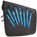 Moody Tools 58-0274 Slotted/Phillips Reversible Drivers with 1/4" hex adapters, 10-Piece-