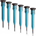 Moody Tools 58-0316 Slotted Driver Set, esd-safe, 6-piece-