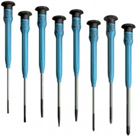 Moody Tools 58-0635 Slotted/Phillips Drivers, esd-safe, 8-piece-