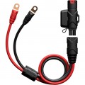 NOCO GBC007 Eyelet Cable with x-connect adapter for boost jump starters and genius chargers, 8 AWG, 14"-