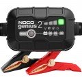 NOCO GENIUS2 Battery Charger, maintainer, and desulfator, 2 a, 6 v and 12 V-