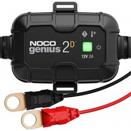 NOCO GENIUS2D Battery Charger and Maintainer, 2 a, 12 V, direct-mount-