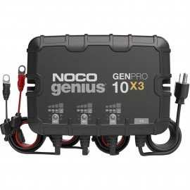 NOCO GENPRO10X3 On-Board Battery Charger, 3-bank, 30 A-