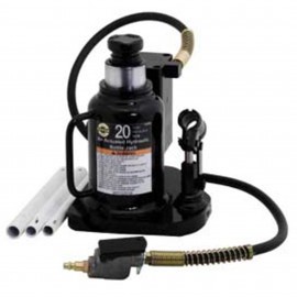 Omega Lift 18209 Air Actuated Bottle Jack, 20 ton, low profile-