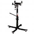 Omega Lift 40700 Transmission Jack, 700 lbs, under hoist-